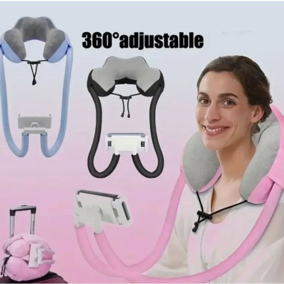 New Neck Protection Pillow, Bedside Pillow ,Travel Pillow, Phone Holder - Picture 1 of 4